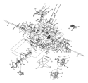 Page C Diagram and Parts List for 31AE9P3J801 2005-2 Yard Man Snow Blower